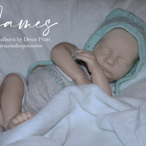 Kit Realborn James Asleep - Sur commande