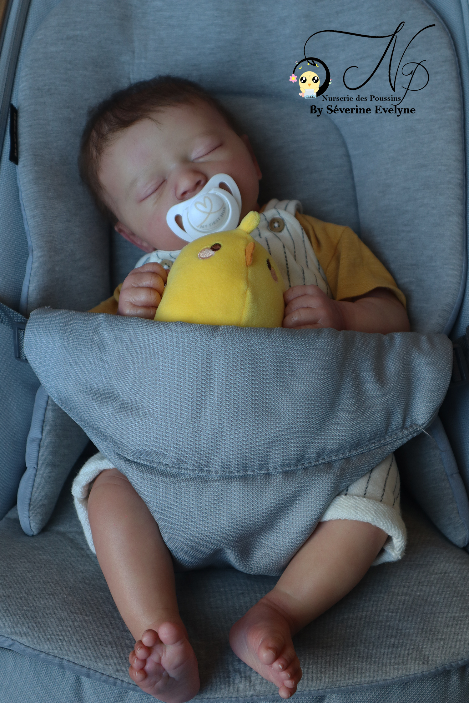 Bébé Skya Asleep Realborn – Image 25