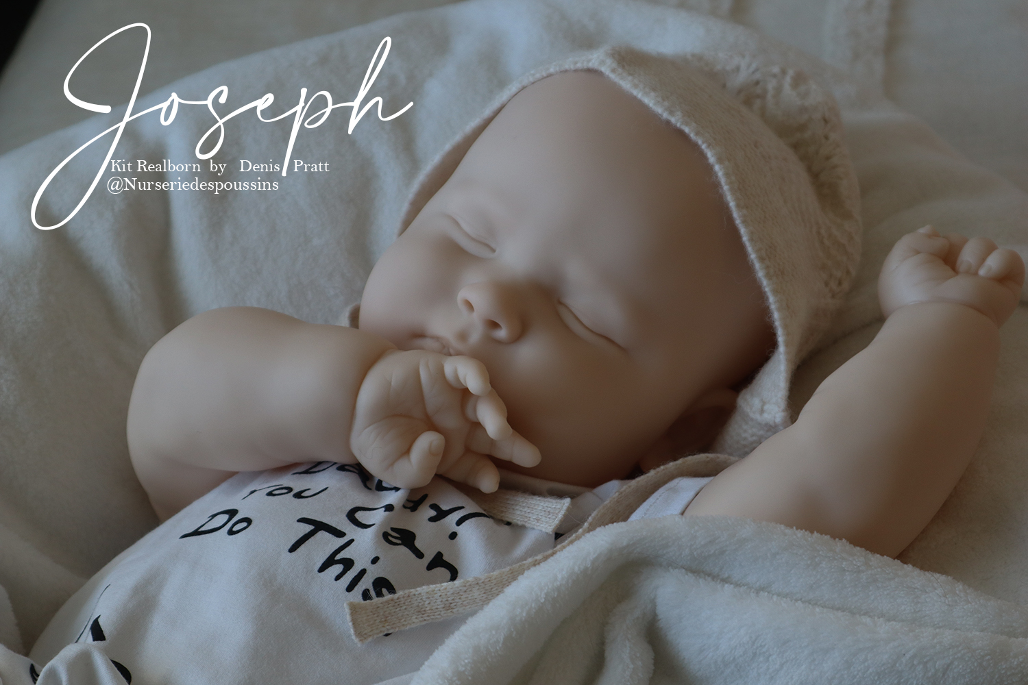 Kit Realborn Joseph Asleep 3 Months